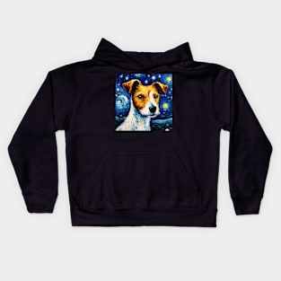 Jack Russell terrier Night Kids Hoodie